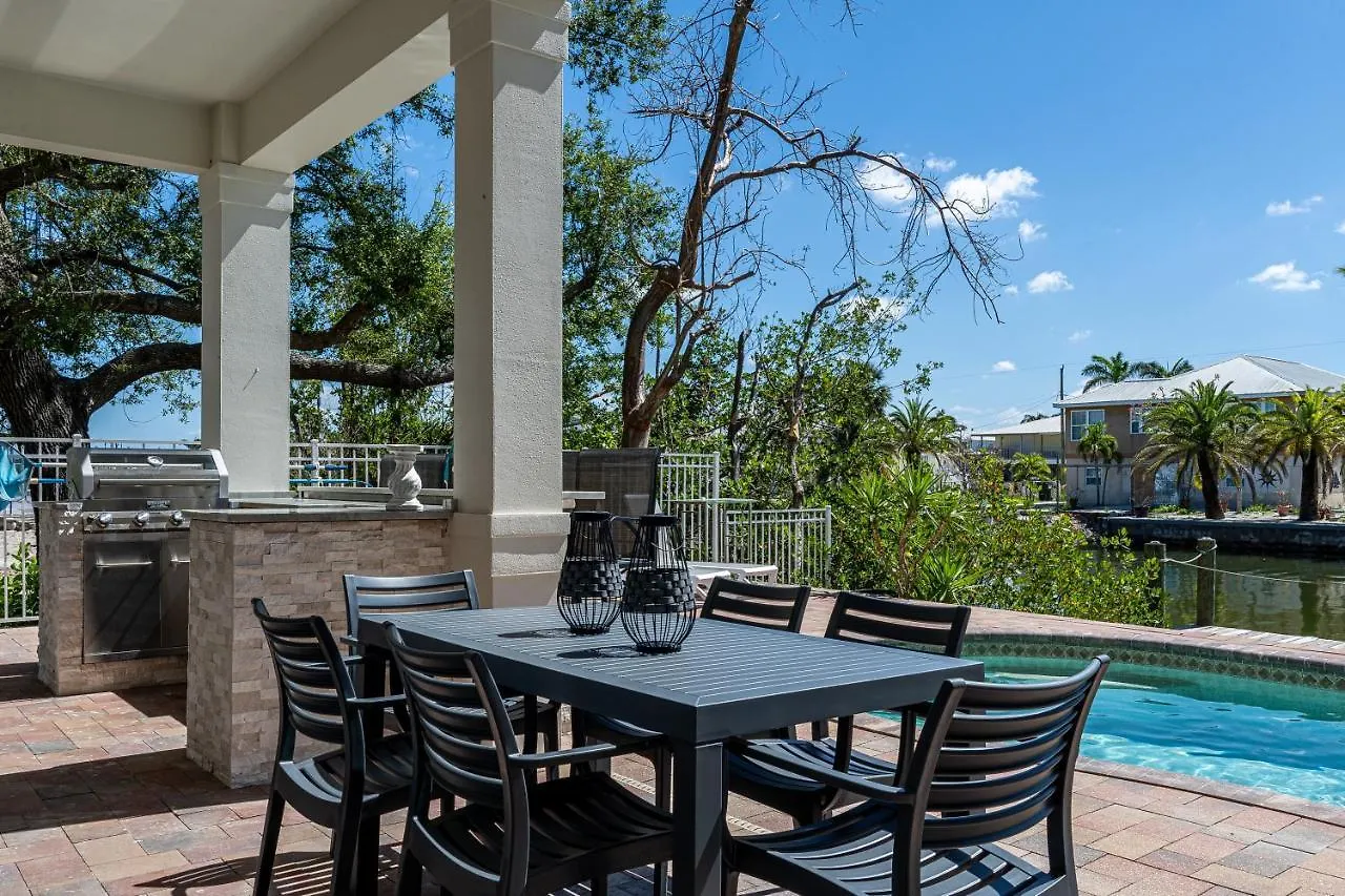 度假居 Beautiful With Private Pool On The North End Of Myers Beach! 迈尔斯堡海滩