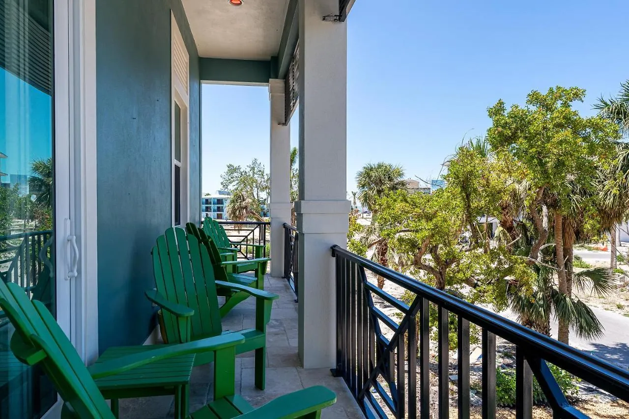 度假居 Beautiful With Private Pool On The North End Of Myers Beach!