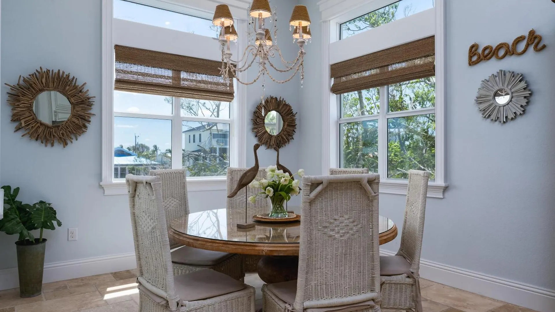 度假居 Beautiful With Private Pool On The North End Of Myers Beach! 迈尔斯堡海滩