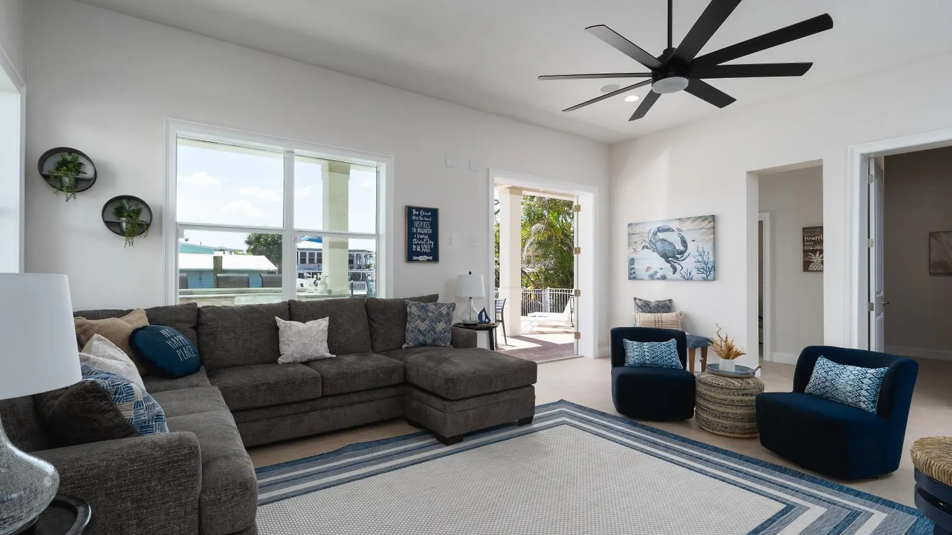 度假居 Beautiful With Private Pool On The North End Of Myers Beach! 迈尔斯堡海滩