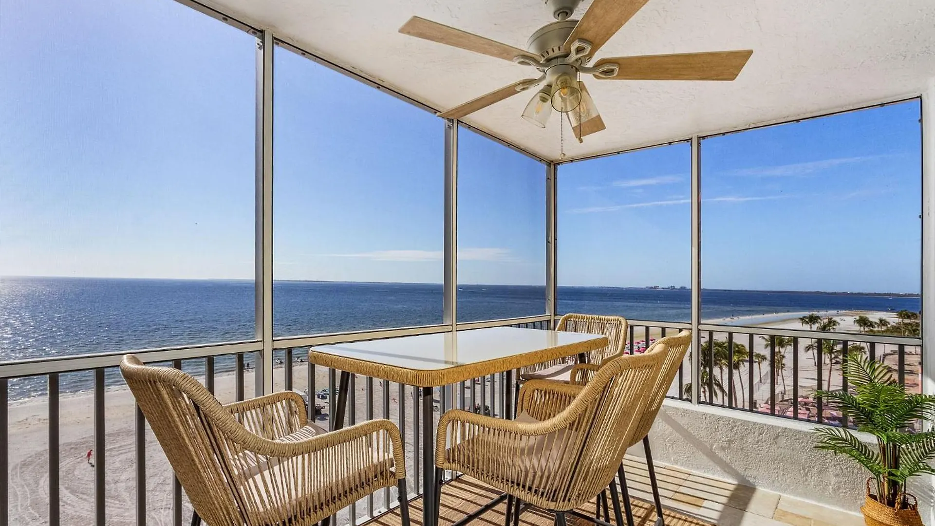 Gulf & Bay Views! 6th Floor W/ Pool & Bbq Σπίτι διακοπών Fort Myers Beach