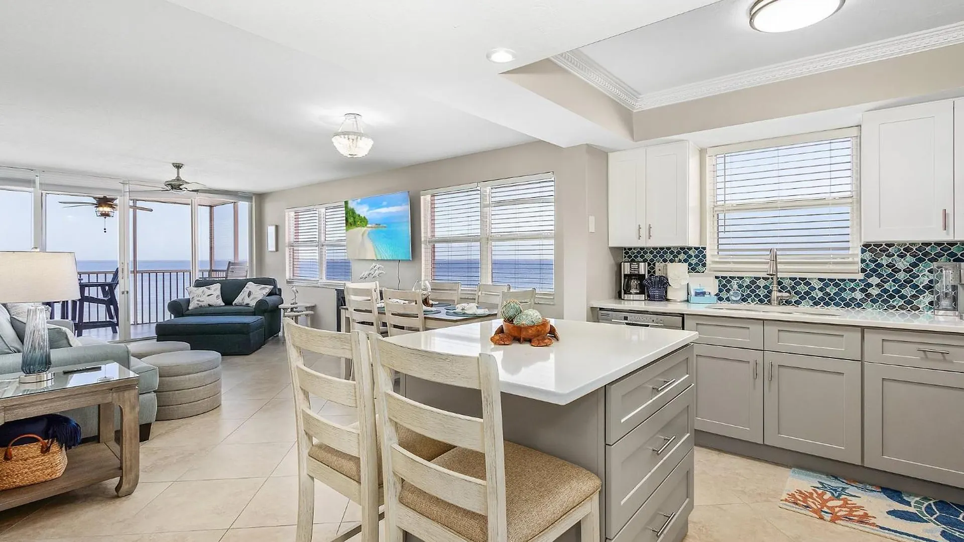 Seaside W/ Panoramic Gulf Views, Pool & Bbq