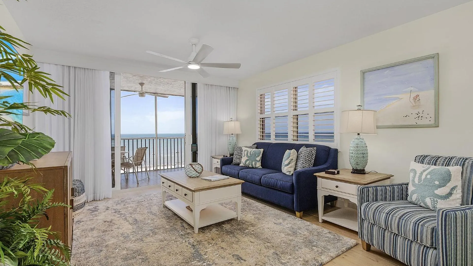 Estero Island 2br: Ocean Views, Pool & Bbq Area *
