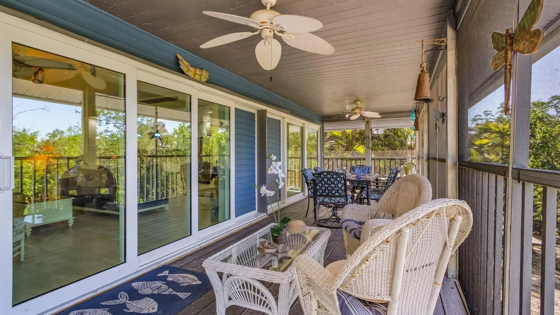 Close To Beach, Secluded Pier With Partial Bay Views - Blue Bayou A - Roelens * Fort Myers Beach