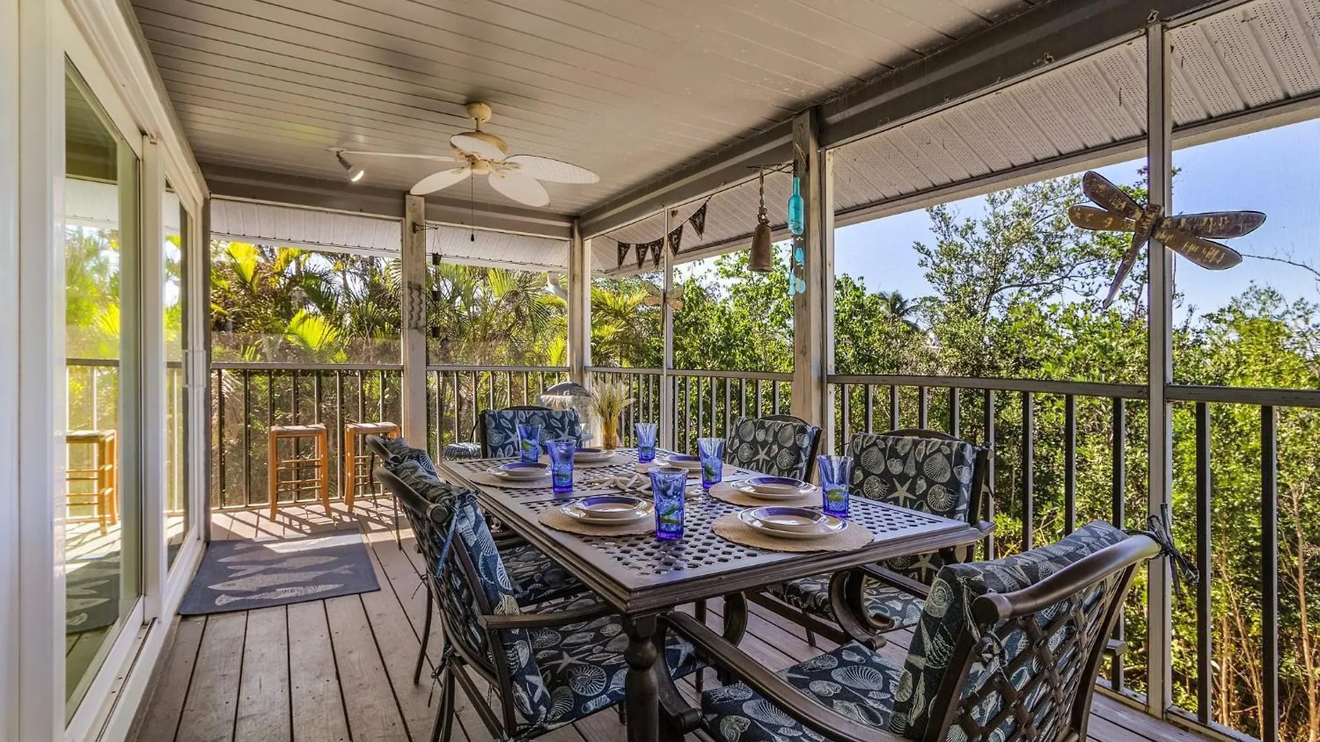 Close To Beach, Secluded Pier With Partial Bay Views - Blue Bayou A - Roelens * Fort Myers Beach