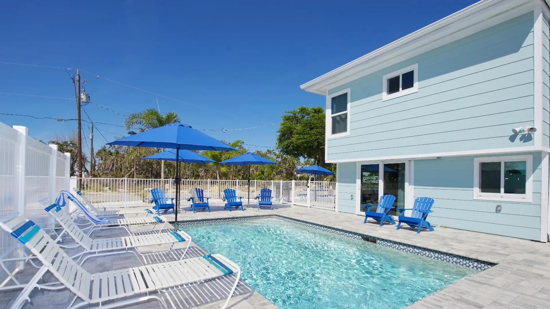 Big Blue House By Sun Palace Vacations Дом отдыха Форт Майерс Бич
