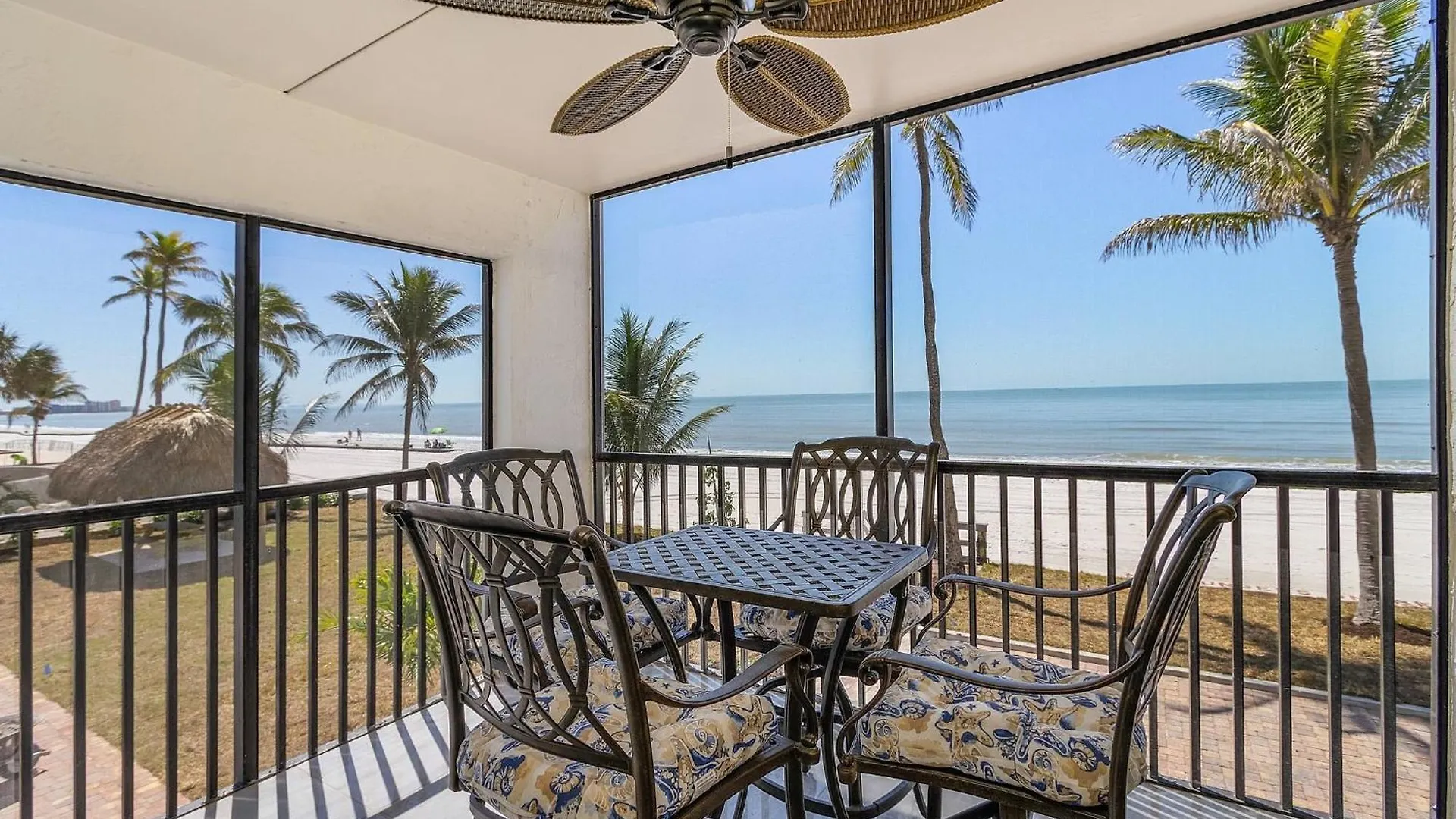 Seaside 101- Oceanview 2br 2ba With Pool, Steps To Fort Myers Beach