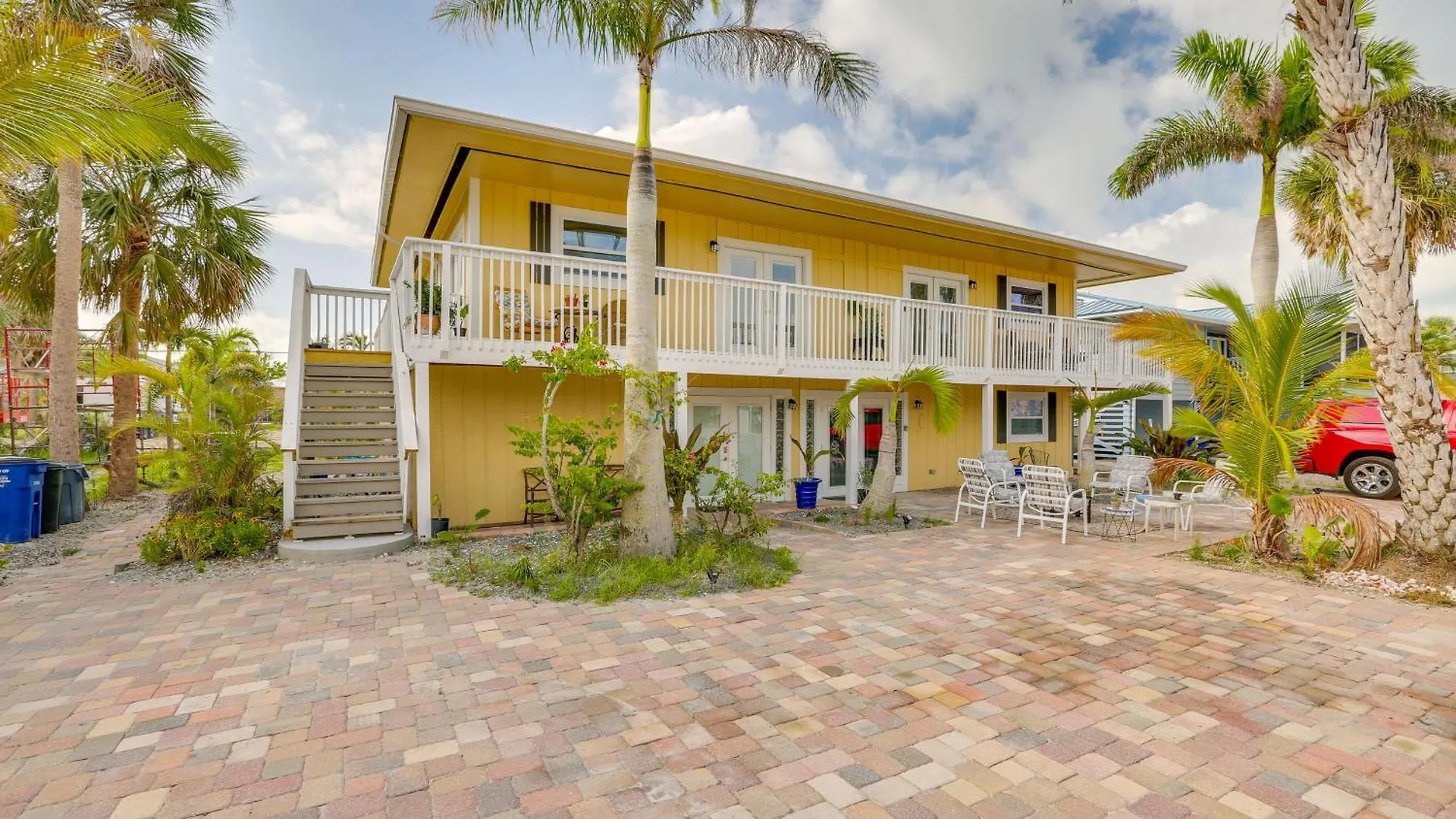 Walkable Gulf-view Getaway In Myers Beach! Appartement Fort Myers Beach
