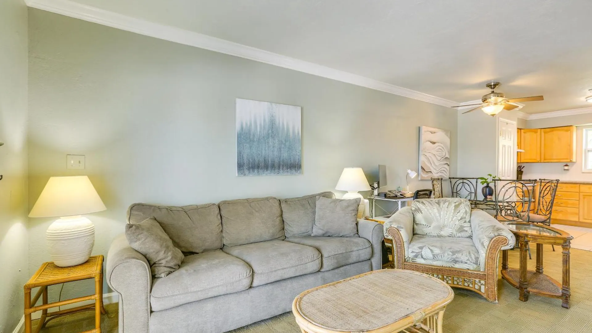 Walkable Gulf-view Getaway In Myers Beach! Appartement Fort Myers Beach
