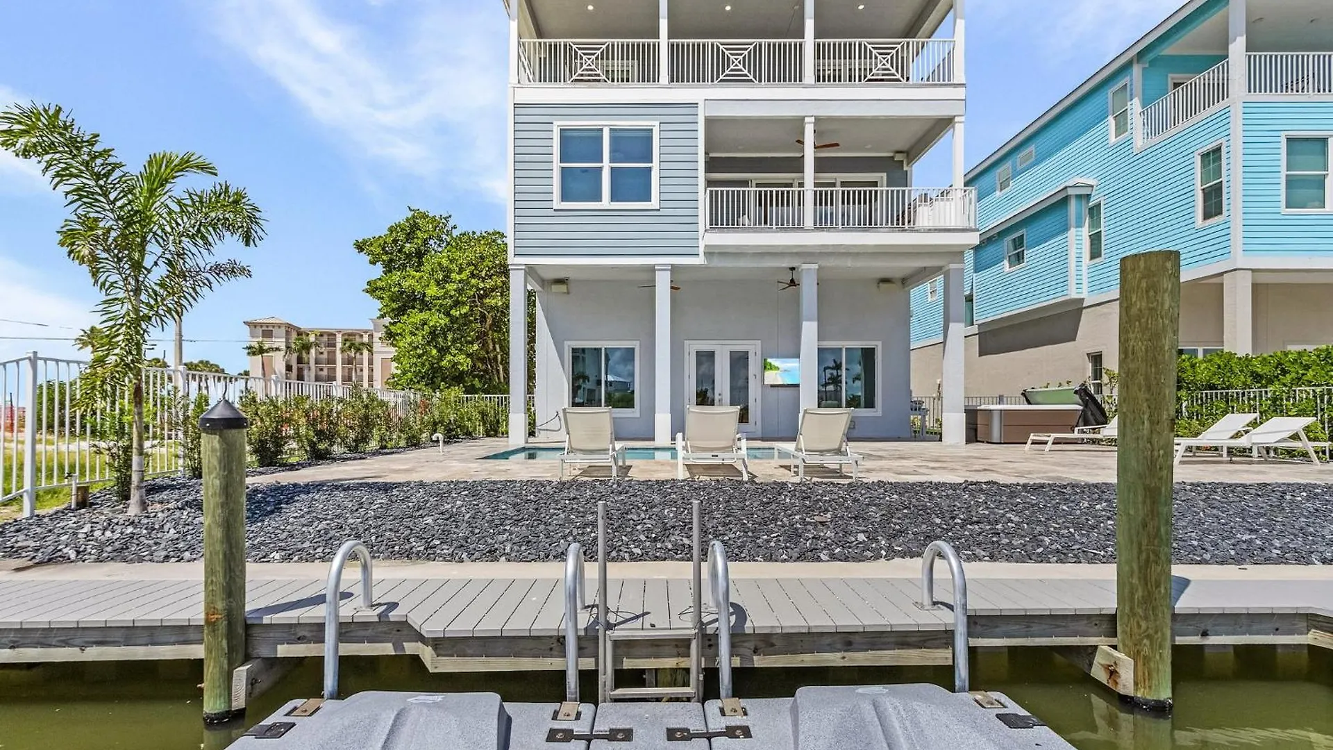 673 White Sands Retreat: Bay Views, Pool, Elevator פורט מיירס ביץ'